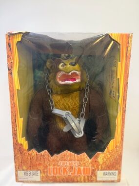 Bass Pro Shops Tuff Guys Lock Jaw Bear Figure New in Box Rare Collectible